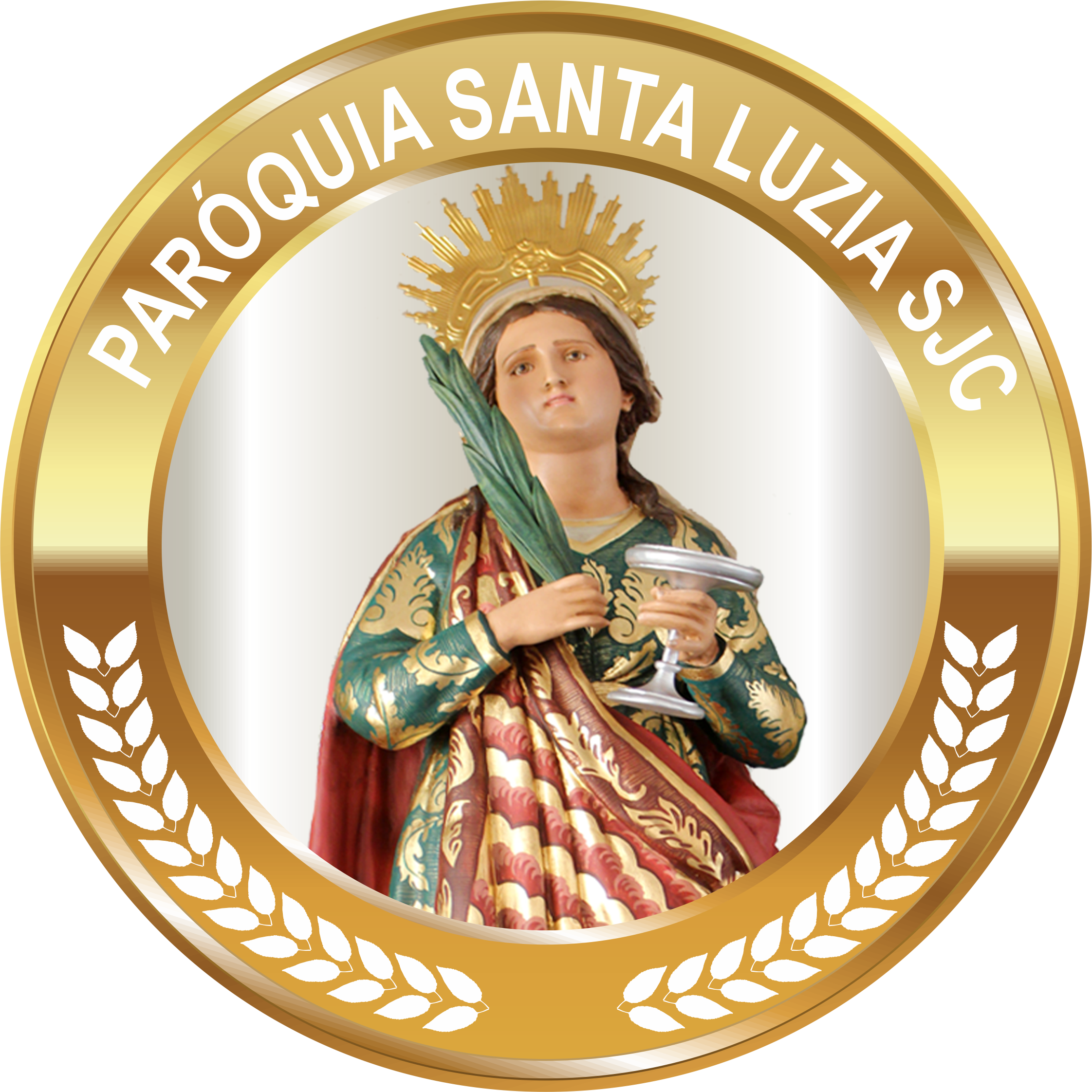 Logo Paróquia Santa Luzia